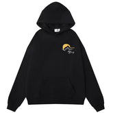 RHUDE Letter sunset print  Hoodie